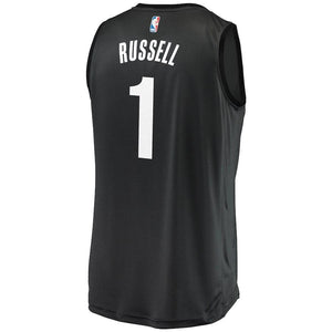 1-D'Angelo Russell Brooklyn Nets Alternate Jersey – Charcoal