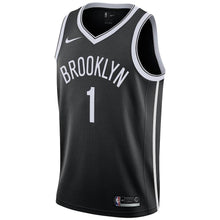 Load image into Gallery viewer, 1-D'Angelo Russell Brooklyn Nets Swingman Jersey - Black - Icon Edition