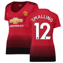 Load image into Gallery viewer, 12-Chris Smalling Manchester United Women's 18-19 Home Jersey – Red