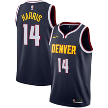 Load image into Gallery viewer, 14-Gary Harris Denver Nuggets Swingman Jersey - Icon Edition – Navy