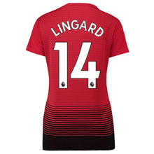 Load image into Gallery viewer, 14-Jesse Lingard Manchester United Women's 18-19 Home Jersey – Red