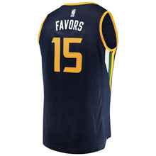 Load image into Gallery viewer, 15-Derrick Favors Utah Jazz  Player Jersey - Icon Edition – Navy