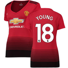 Load image into Gallery viewer, 18-Ashley Young Manchester United Women's 18-19 Home Jersey – Red