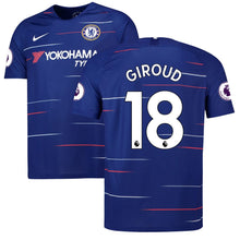 Load image into Gallery viewer, 18-Olivier Giroud Chelsea 2018-19 Home Player Jersey – Blue