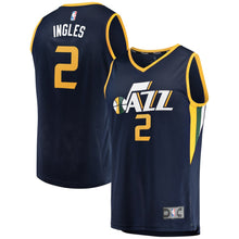 Load image into Gallery viewer, 2-Joe Ingles Utah Jazz  Player Jersey - Icon Edition – Navy