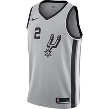 Load image into Gallery viewer, 2-Kawhi Leonard San Antonio Spurs Swingman Jersey - Statement Edition – Silver