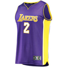 Load image into Gallery viewer, 2-Lonzo Ball Los Angeles Lakers Jersey Purple - Statement Edition