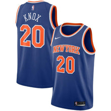 Load image into Gallery viewer, 20-Kevin Knox New York Knicks Swingman Jersey - Blue