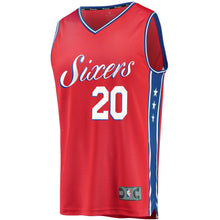 Load image into Gallery viewer, 20-Markelle Fultz Philadelphia 76ers  Jersey Red - Statement Edition