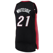 Load image into Gallery viewer, 21-Hassan Whiteside Miami Heat  Authentic Jersey - Black