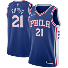 Load image into Gallery viewer, 21-Joel Embiid Philadelphia 76ers Swingman Jersey Blue - Icon Edition