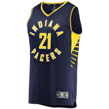 Load image into Gallery viewer, 21-Thaddeus Young Indiana Pacers  Jersey - Icon Edition – Navy