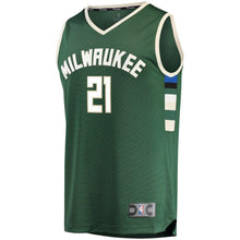 Load image into Gallery viewer, 21-Tony Snell Milwaukee Bucks  Player Jersey Green - Icon Edition
