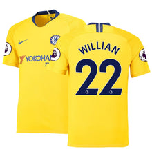 Load image into Gallery viewer, 22-Willian Borges da Silva Chelsea 2018-19 Away Stadium Player Jersey – Yellow
