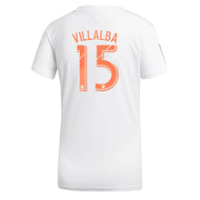 Load image into Gallery viewer, 15-Hector Villalba Atlanta United FC Women's King Peach Player Jersey – White
