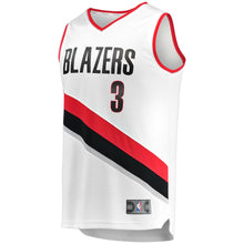 Load image into Gallery viewer, 3-C.J. McCollum Portland Trail Blazers  Jersey - Association Edition – White