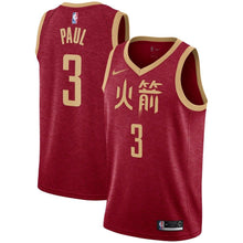 Load image into Gallery viewer, 3-Chris Paul Houston Rockets Swingman Jersey – City Edition – Red