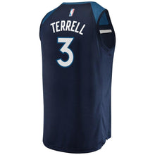 Load image into Gallery viewer, 3-Jared Terrell Minnesota Timberwolves  Jersey - Icon Edition - Blue