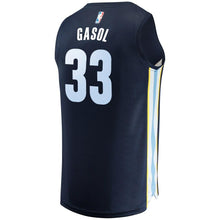 Load image into Gallery viewer, 33-Marc Gasol Memphis Grizzlies Jersey Navy - Icon Edition