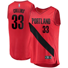 Load image into Gallery viewer, 33-Zach Collins Portland Trail Blazers  Jersey - Statement Edition - Red
