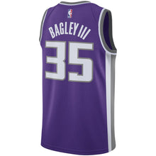 Load image into Gallery viewer, 35-Sacramento Kings Marvin Bagley III Men's Swingman Jersey - Purple