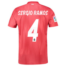 Load image into Gallery viewer, 4-Sergio Ramos Real Madrid 2018-19 Third Player Jersey – Red