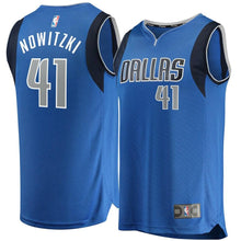 Load image into Gallery viewer, 41-Dirk Nowitzki Dallas Mavericks Jersey Blue - Icon Edition