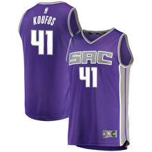Load image into Gallery viewer, 41-Kosta Koufos Sacramento Kings  Jersey - Purple