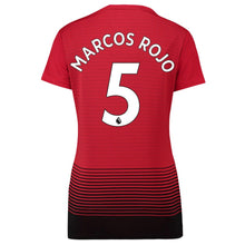 Load image into Gallery viewer, 5-Marcos Rojo Manchester United Women's 18-19 Home Jersey – Red