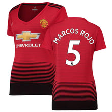 Load image into Gallery viewer, 5-Marcos Rojo Manchester United Women's 18-19 Home Jersey – Red