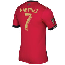 Load image into Gallery viewer, 7-Josef Martinez Atlanta United FC 2017-18 5-Stripe Home Authentic Jersey - Red-Black