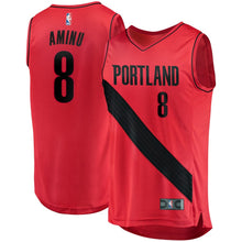 Load image into Gallery viewer, 8-Al-Farouq Aminu Portland Trail Blazers  Jersey - Statement Edition - Red