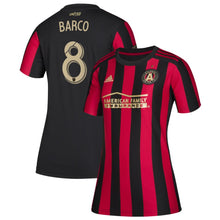 Load image into Gallery viewer, 8-Ezequiel Barco Atlanta United FC Women's 2019 Star and Stripes Player Jersey – Red