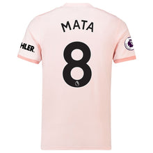 Load image into Gallery viewer, 8-Juan Mata Manchester United 2018-19 Away Player Jersey – Coral