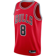 Load image into Gallery viewer, 8-Zach LaVine Chicago Bulls  Swingman Jersey - Icon Edition – Red