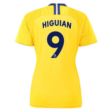 Load image into Gallery viewer, 9-Gonzalo Higuain Chelsea Women's 2018-19 Away Stadium Player Jersey - Yellow