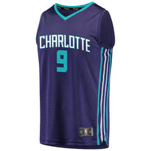 Load image into Gallery viewer, 9-Tony Parker Charlotte Hornets Jersey - Statement Edition - Purple