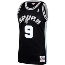 Load image into Gallery viewer, 9-Tony Parker San Antonio Spurs  2001-02 Hardwood Classics Swingman Jersey – Black