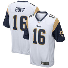 Load image into Gallery viewer, Jared Goff Los Angeles Rams Game Player Jersey
