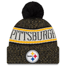 Load image into Gallery viewer, Pittsburgh Steelers New Era 2019 Knit Hat – Black
