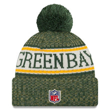 Load image into Gallery viewer, Green Bay Packers New Era 2019 Cold Weather Knit Hat – Green