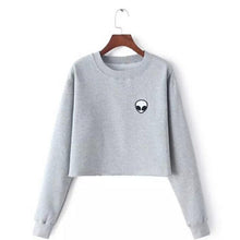 Load image into Gallery viewer, ET Aliens Printing Hoodies Sweatshirts harajuku Crew neck Sweats