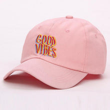 Load image into Gallery viewer, Good Vibes Dad Hat Embroidered Baseball Cap