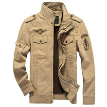 Load image into Gallery viewer, NEW 2019 Mens Green Khaki 3 colors Military jacket