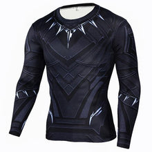 Load image into Gallery viewer, Long Sleeve Crossfit 3D Superman Punisher T Shirt