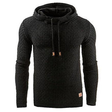 Load image into Gallery viewer, 2019 New Casual Hoodie Men'S Hot Sale Plaid Jacquard Hoodies