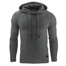 Load image into Gallery viewer, 2019 New Casual Hoodie Men'S Hot Sale Plaid Jacquard Hoodies