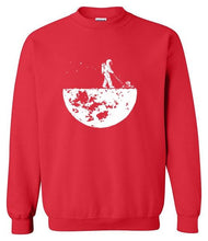 Load image into Gallery viewer, Men sweatshirts autumn winter fleece print Develop The Moon