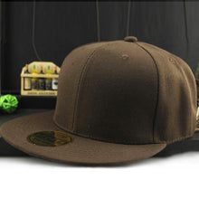 Load image into Gallery viewer, Fashion Adjustable Men Women Baseball Cap Solid Hip-Hop Snapback Flat Hat Visor