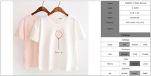 Load image into Gallery viewer, women short sleeve t shirt womens streetwear hipster 2019